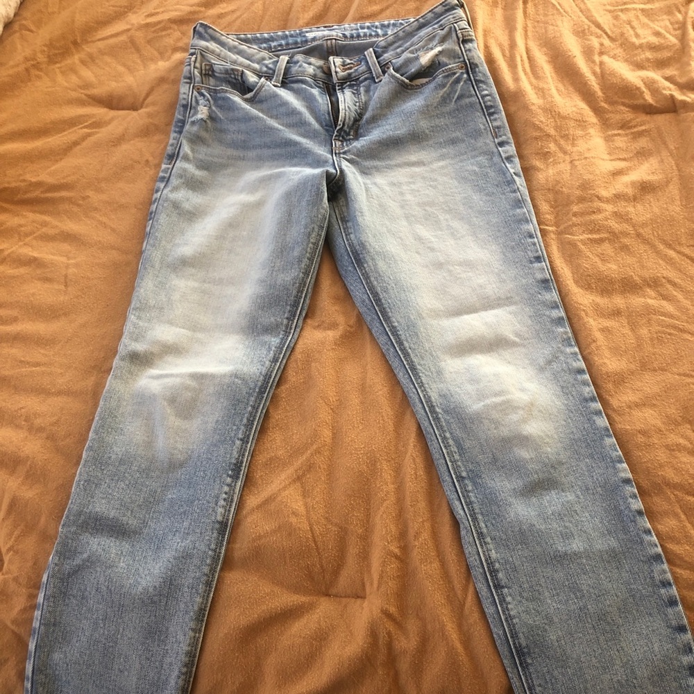 Old Navy high rise power straight jeans